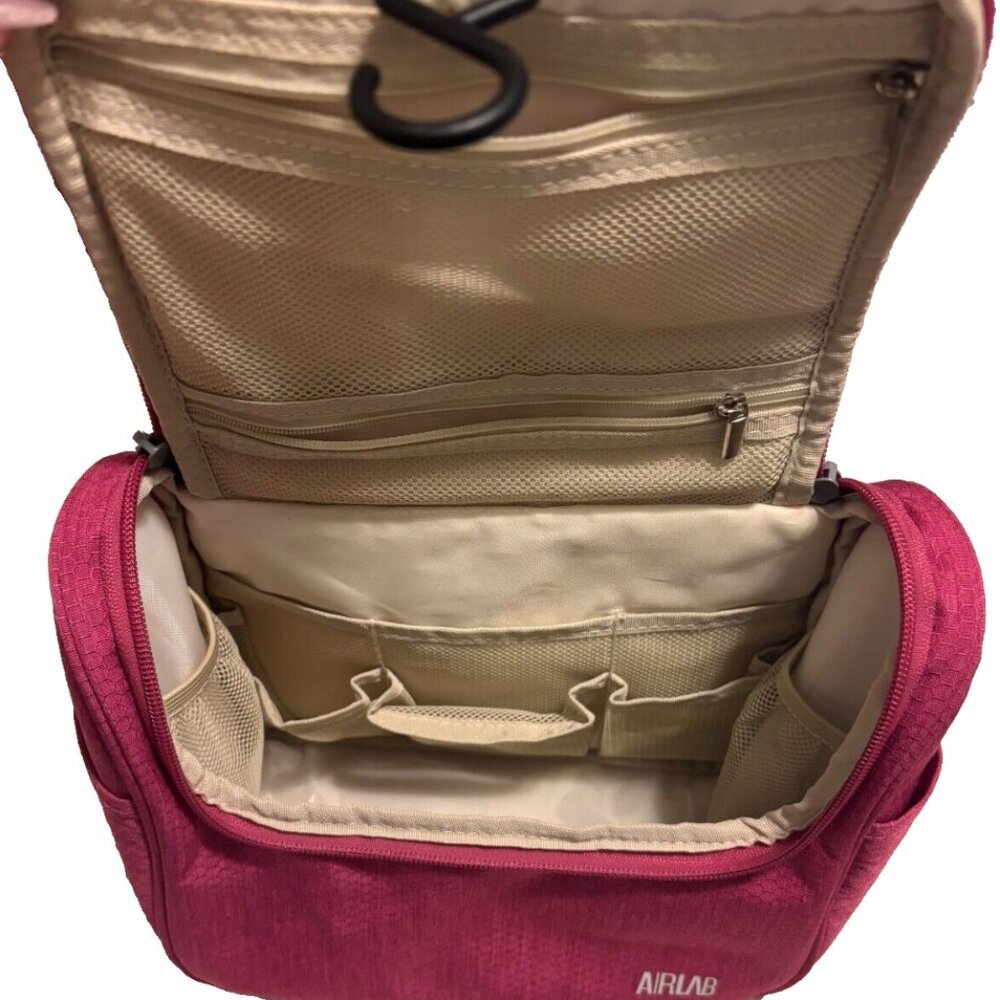 AIRLAB Portable Convenient Wash Bag - PINK - Picture 7 of 9
